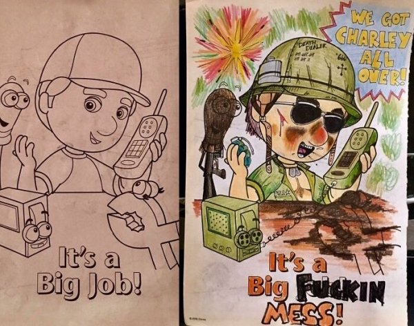 People Improve Coloring Books (30 pics)