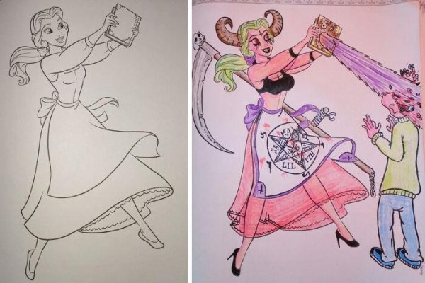 People Improve Coloring Books (30 pics)