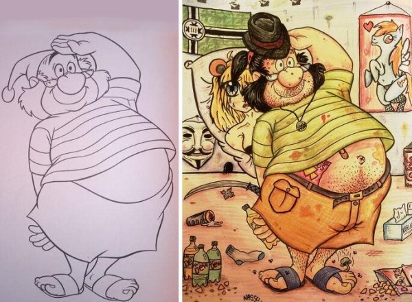 People Improve Coloring Books (30 pics)