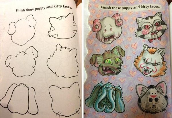 People Improve Coloring Books (30 pics)