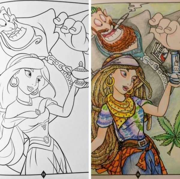 People Improve Coloring Books (30 pics)