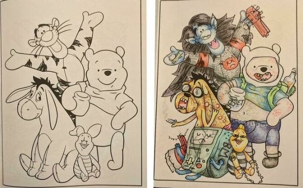 People Improve Coloring Books (30 pics)