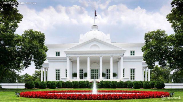 Rejected White House Design Plans (12 pics)
