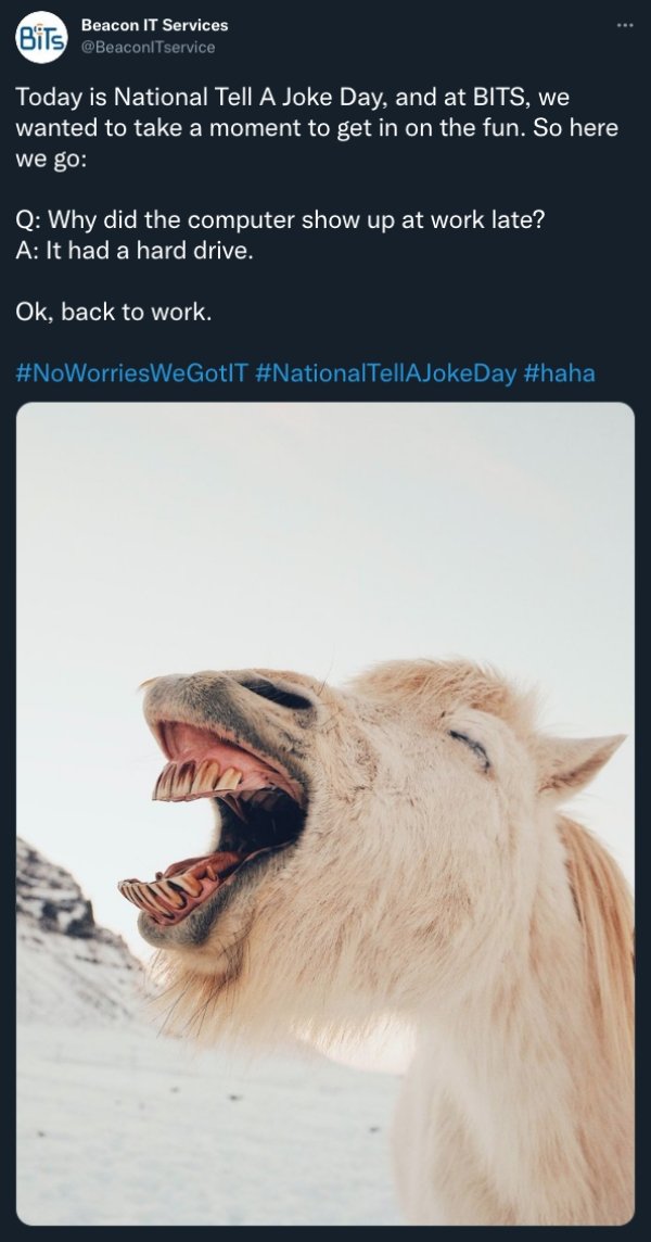 People Share Funny Tweets On The National Joke Day (22 pics)