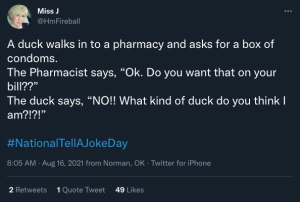 People Share Funny Tweets On The National Joke Day (22 pics)