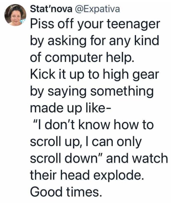 Parents And Teenagers Tweets (34 pics)