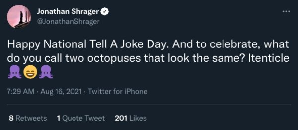 People Share Funny Tweets On The National Joke Day (22 pics)