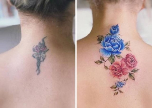 When Bad Tattoos Get New Life (33 pics)