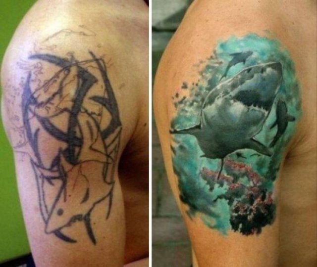 When Bad Tattoos Get New Life (33 pics)