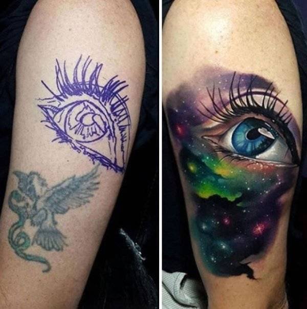 When Bad Tattoos Get New Life (33 pics)