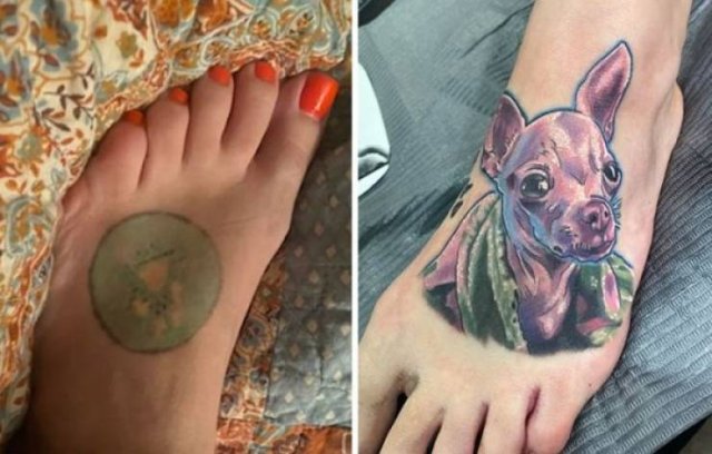 When Bad Tattoos Get New Life (33 pics)