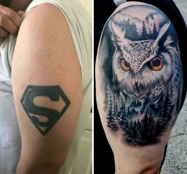 When Bad Tattoos Get New Life (33 pics)