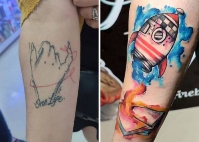 When Bad Tattoos Get New Life (33 pics)