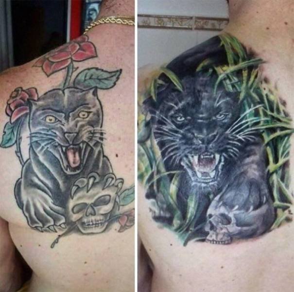 When Bad Tattoos Get New Life (33 pics)