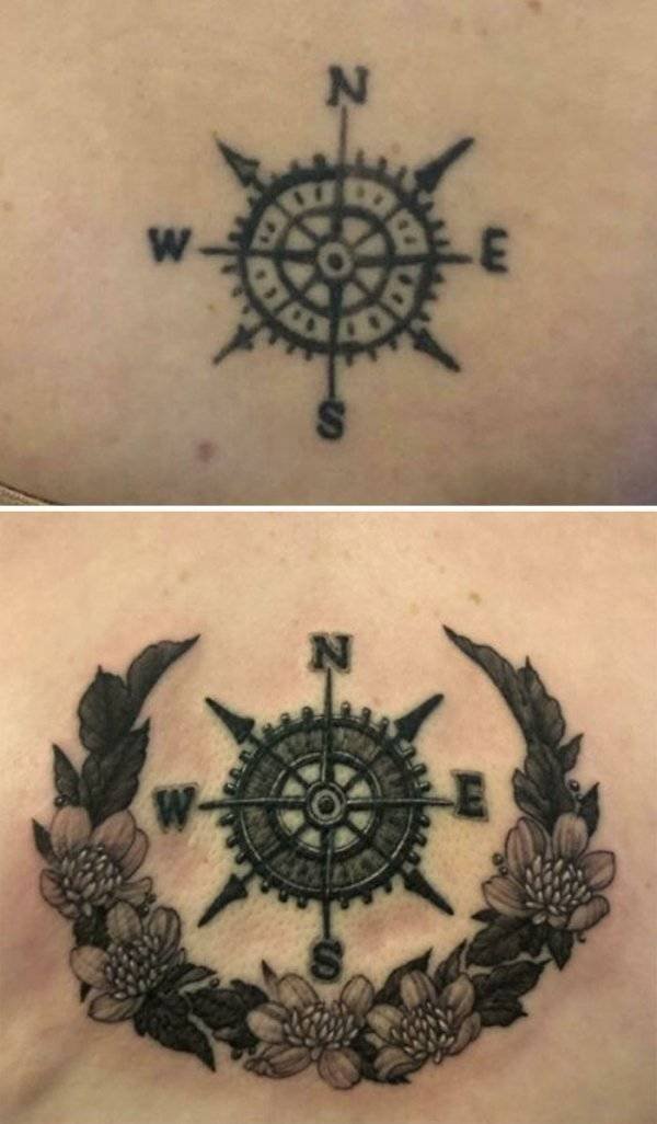 When Bad Tattoos Get New Life (33 pics)