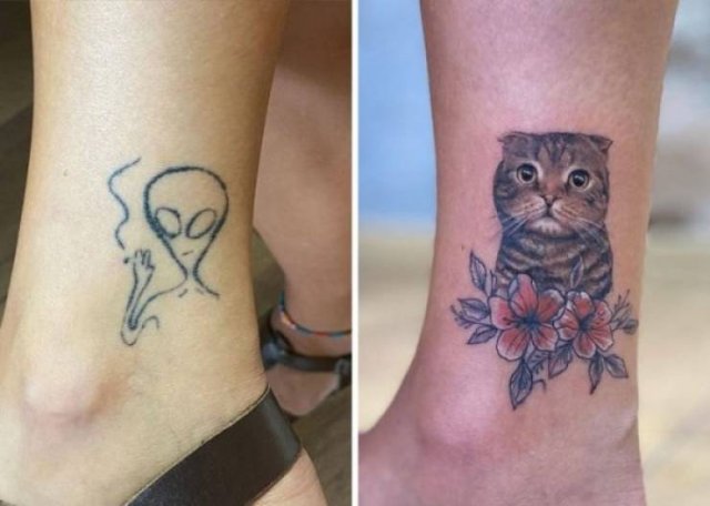 When Bad Tattoos Get New Life (33 pics)
