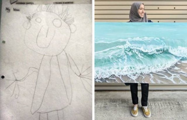 'How It Started' Vs. 'How It’s Going' Pictures (14 pics) 'How It Started' Vs. 'How It’s Going' Pictures (14 pics)