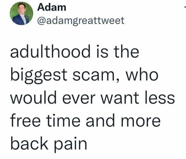 You Are Getting Old Tweets (27 pics)