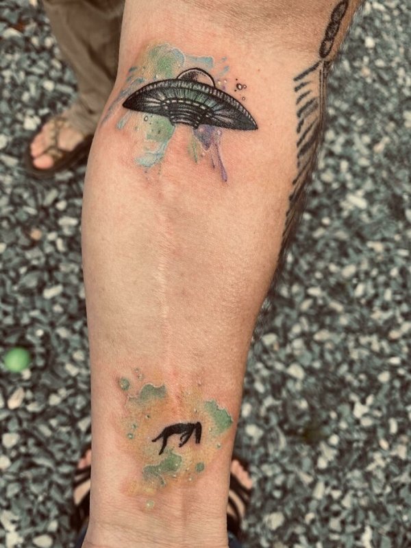 Creative Tattoos That Cover Scars (32 pics)