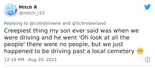 Parents Share Scary Stories Their Children Told Them (26 pics)
