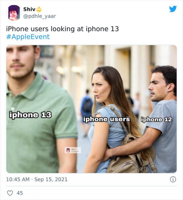 'iPhone 13' Memes (37 pics)