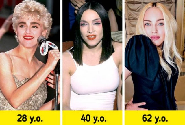 Celebrity Style Changes Throughout The Years (17 pics)