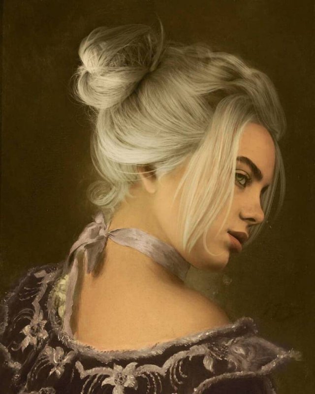 Modern Celebrities Were Placed Into Classical Paintings (30 pics)