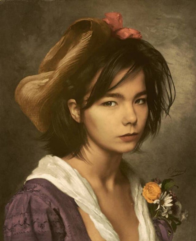 Modern Celebrities Were Placed Into Classical Paintings (30 pics)