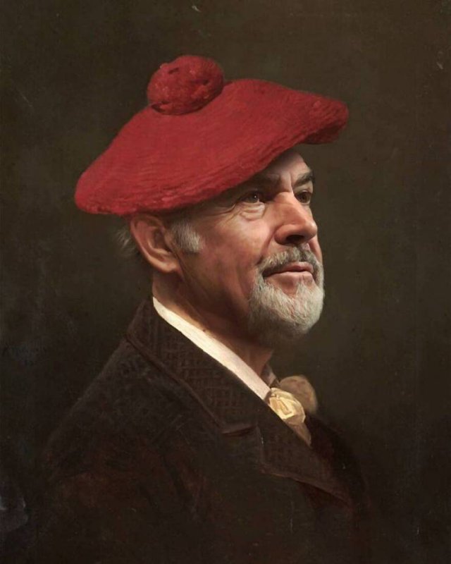 Modern Celebrities Were Placed Into Classical Paintings (30 pics)