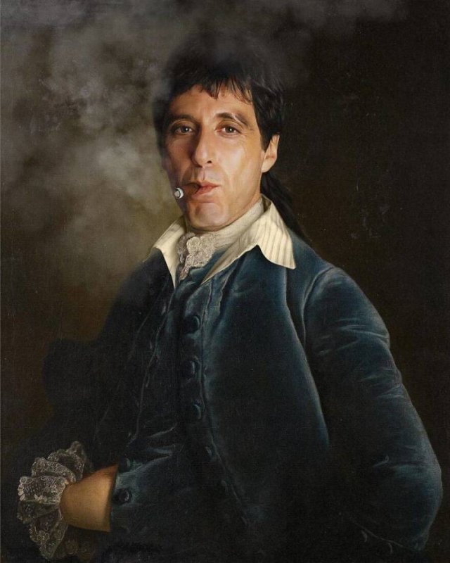 Modern Celebrities Were Placed Into Classical Paintings (30 pics)