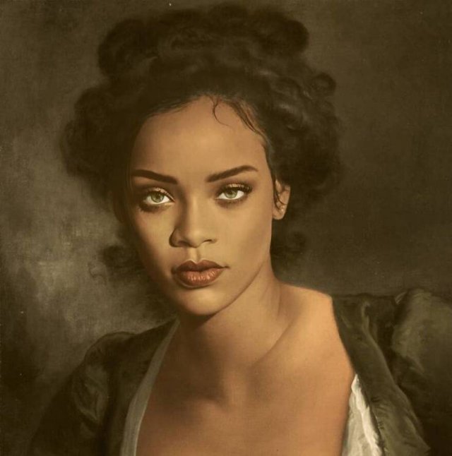 Modern Celebrities Were Placed Into Classical Paintings (30 pics)