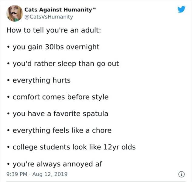 Adulthood Tweets (50 pics)