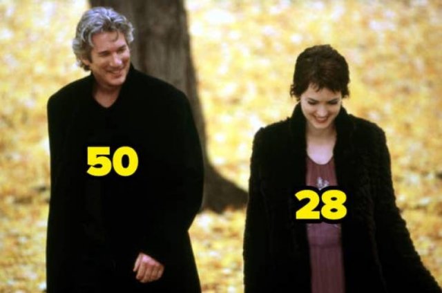 Age Gaps Between Actors And Actresses Who Played Couples (47 pics)