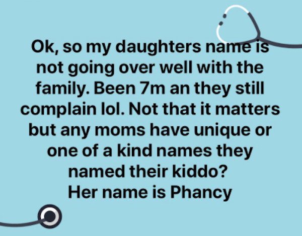 Weird And Funny Kids Names (23 pics)