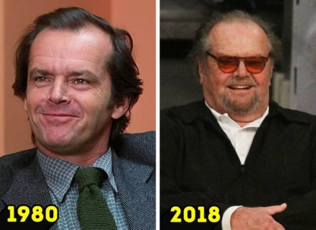 Iconic Actors: In Their Prime And Now (16 pics)