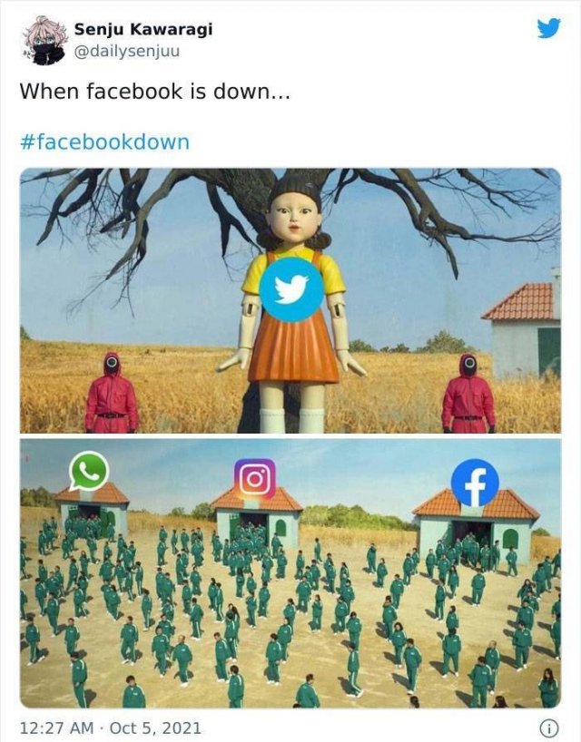 Facebook And Instagram Down Humor (41 pics)