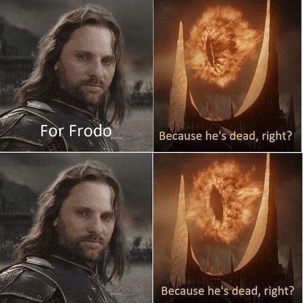 LOTR Memes (39 pics)