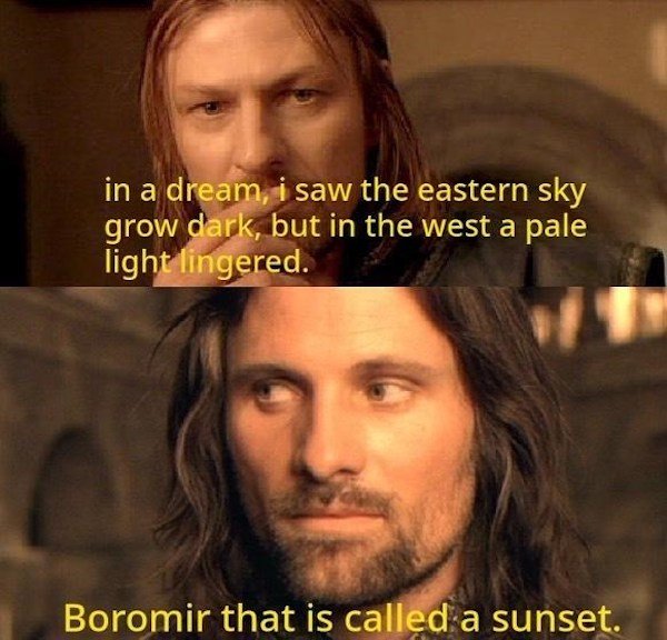 LOTR Memes (39 pics)