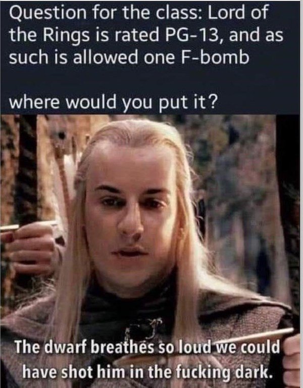 LOTR Memes (39 pics)