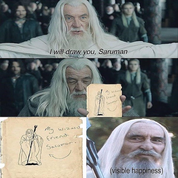 LOTR Memes (39 pics)