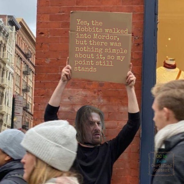 LOTR Memes (39 pics)