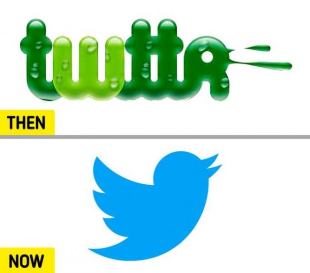 Popular Brand Logos: 50 Years Ago And Now (16 pics)