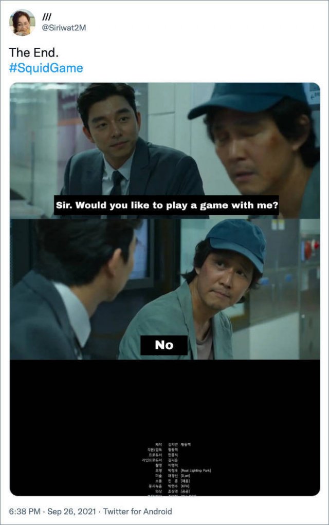 'Squid Game' Movie Tweets (41 pics)