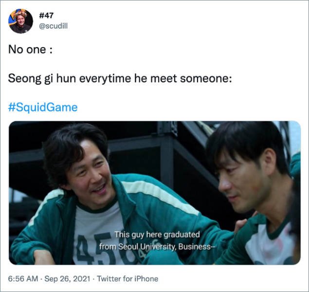 'Squid Game' Movie Tweets (41 pics)