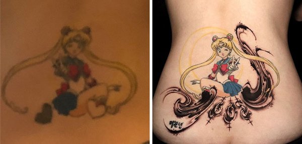 Bad Tattoos Get The New Life (30 pics)