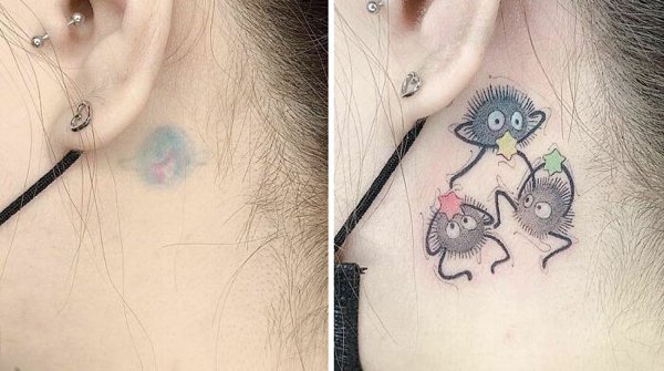 Bad Tattoos Get The New Life (30 pics)