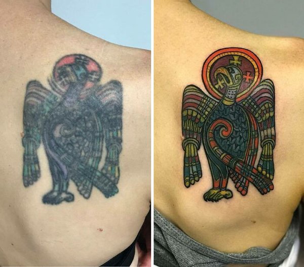 Bad Tattoos Get The New Life (30 pics)