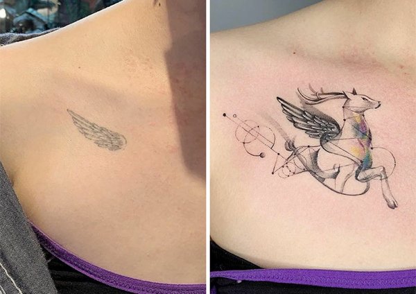 Bad Tattoos Get The New Life (30 pics)