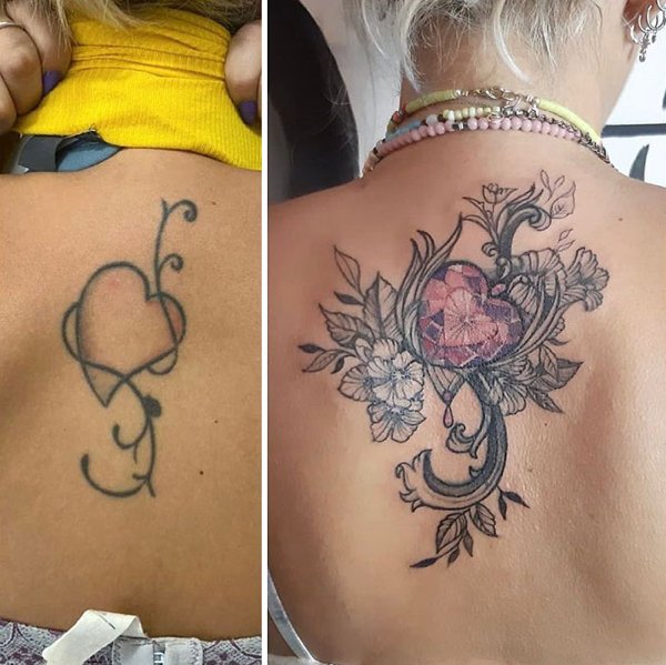 Bad Tattoos Get The New Life (30 pics)