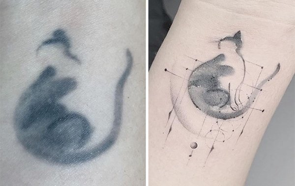 Bad Tattoos Get The New Life (30 pics)